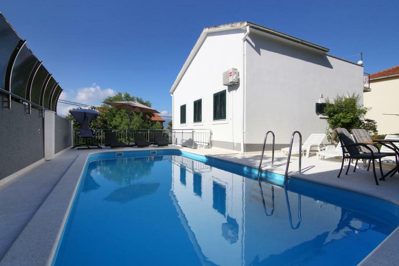 Luxury House With Pool Villa Trogir Eksteriør billede